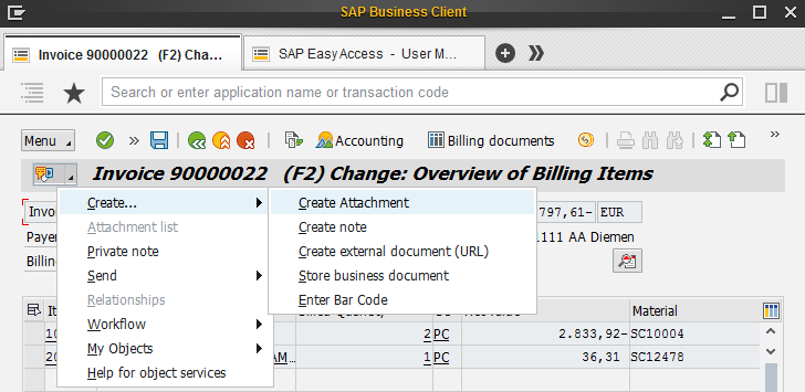 sap sales order icon